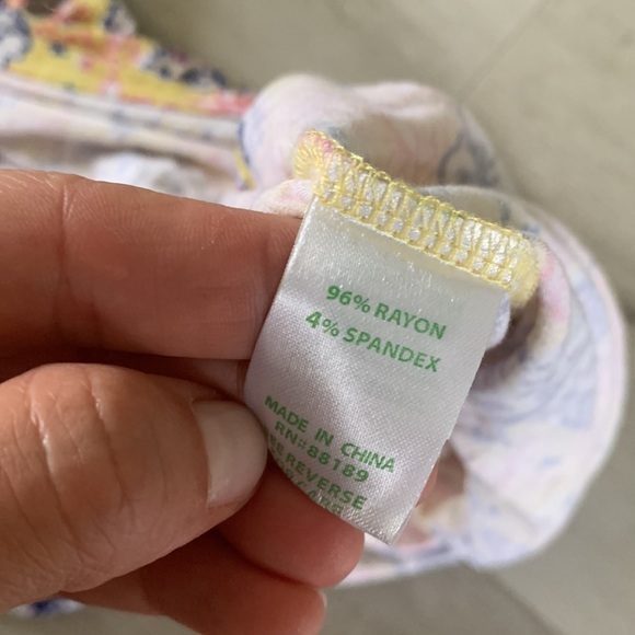 Lilly Pulitzer Marlisa‎ Maxi Dress Small Yellow Starfruit Little Lady size XS - Picture 12 of 12